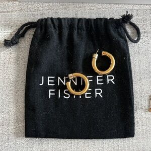 Jennifer Fisher Classic Gold Hoops